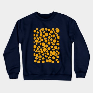 mustard pebbles Crewneck Sweatshirt